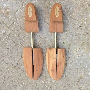 Nordstrom Natural Wood Shoe Trees with Brass Hardware